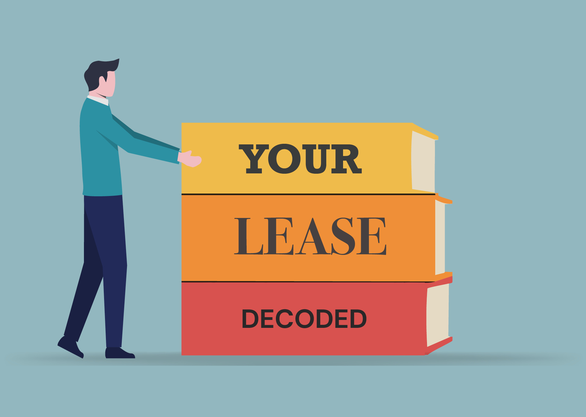 A lease being decoded to check the subletting clause